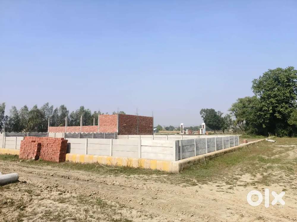 लखनऊ में जमीन जेल रोड अनूप गंज रेलवे स्टेशन से नजदीक अप्रूव्ड प्लाट