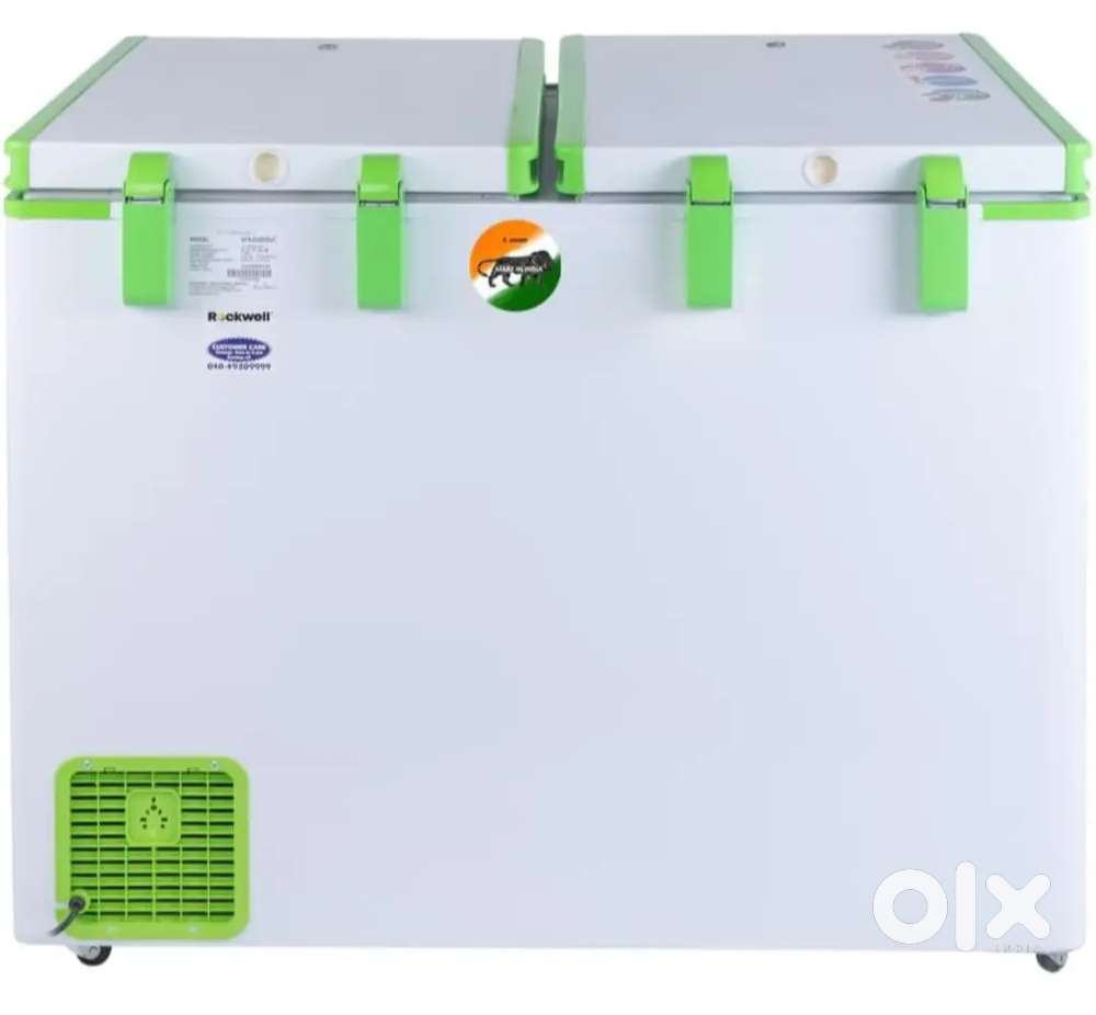 1 year old Rockwell commercial double door refrigerator