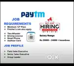 Paytm sales executive,sr sales,igl