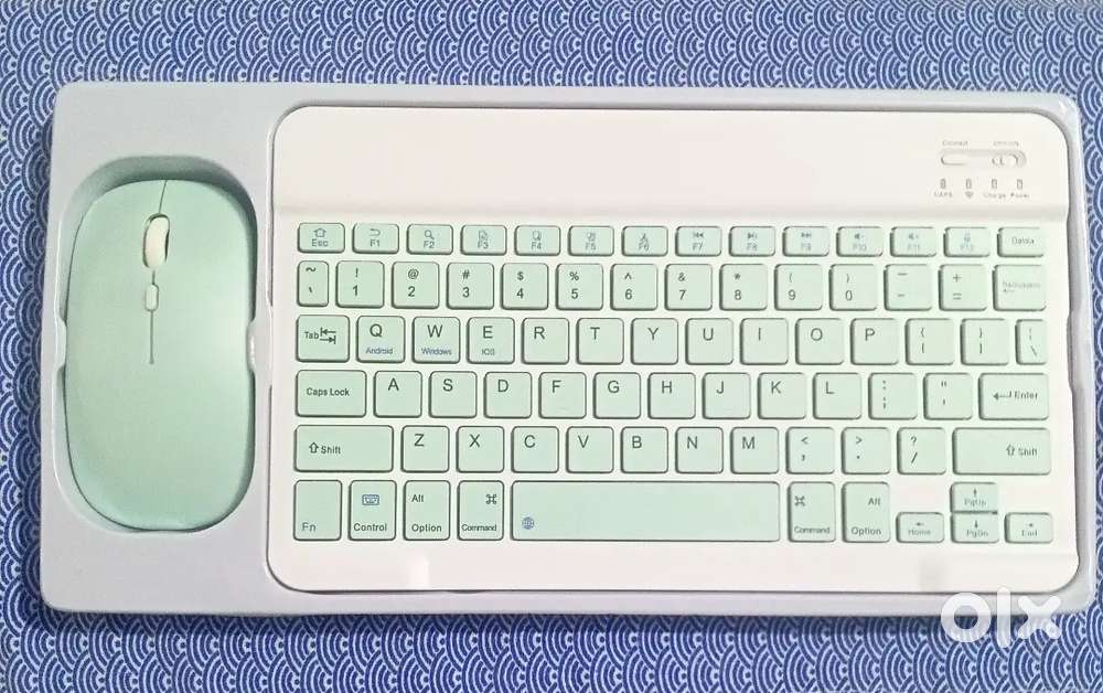 Wireless Bluetooth Keyboard Mouse Rechargeable Work Without Dongle