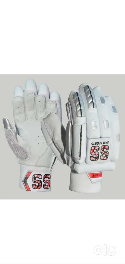 SS Test Batting Gloves White Right Handed Men Size
