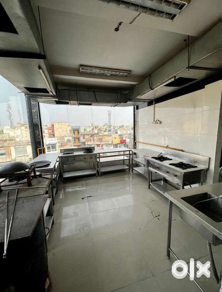 Cloud Kitchen is fully equipped with all the equipment required