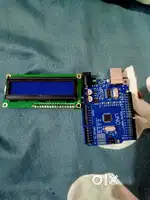 Arduino UNO board 1 piece and 16x2 LCD displays q piece