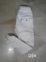 New brand white jogger pant six pocket size 30