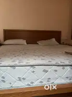King size cot with mattress