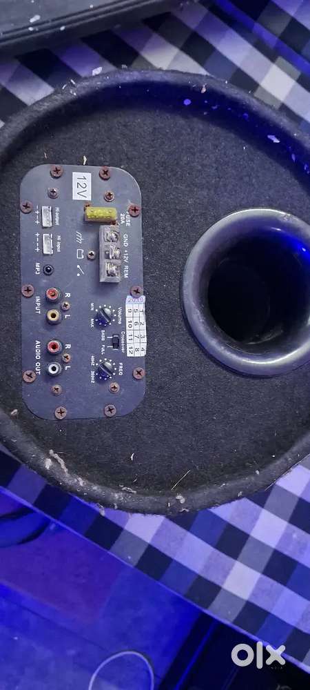 Car Bass Tube Subwoofer