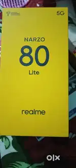 Newe 2 day old Narzo 80 lite 5g. 6gb +12gb 128gb  128