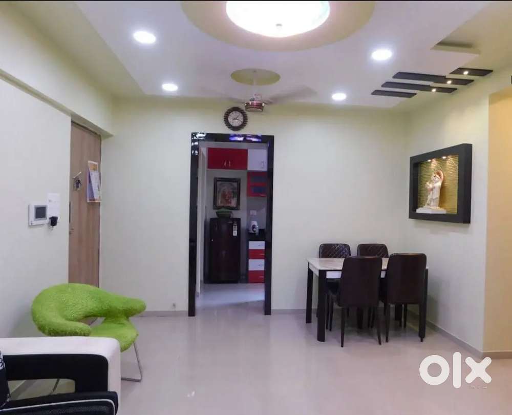 2 bhk furnished flat available for rent in casa Rio palava city lodha