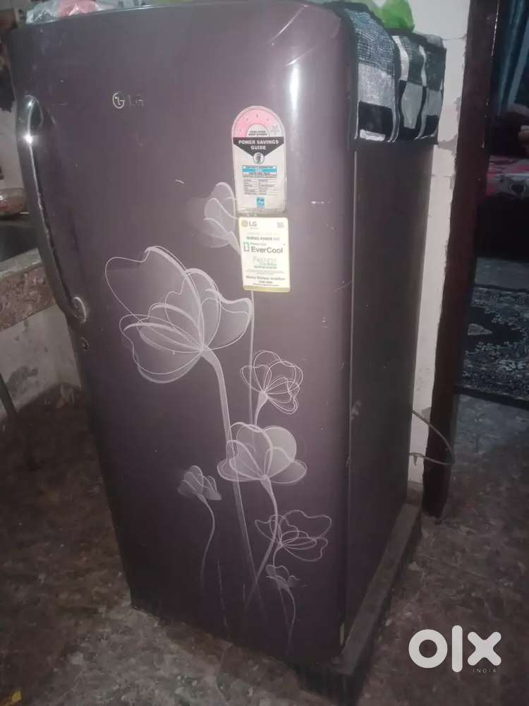 Lg fridge 190 ltr gray color vegetable wala dabba nhi hai