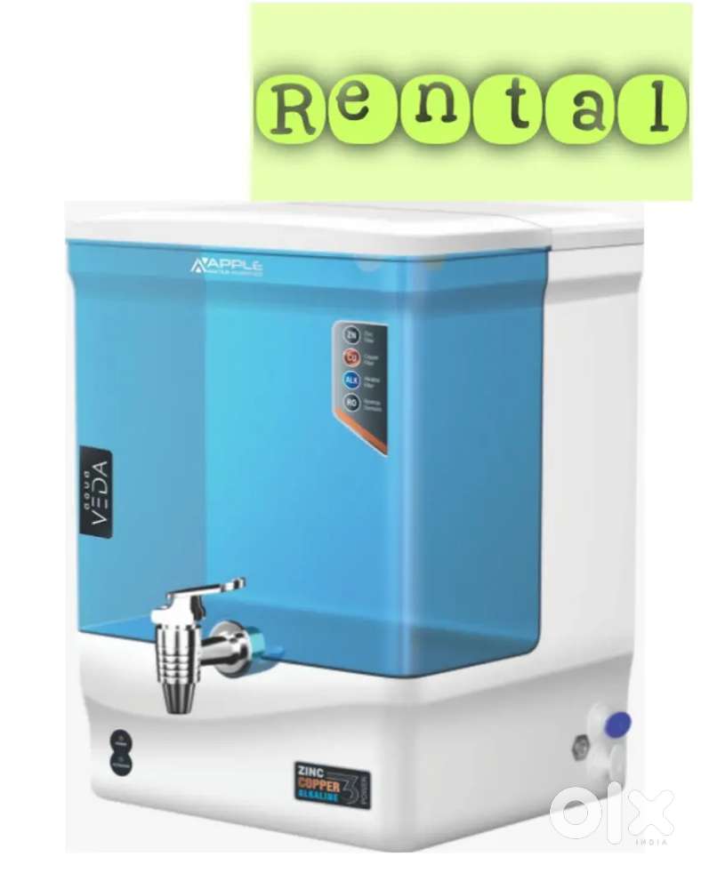 Water purifier available on rent