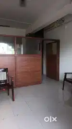 230sqf main road frontage 2nd floor office with one ac and frent glass