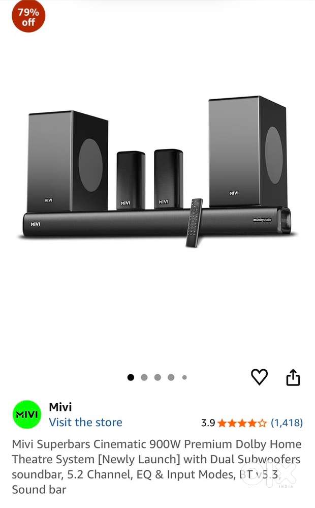 Home theatre, good condition