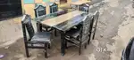Dining table 6 chair AVAILABLE IN STARF FURNITURE