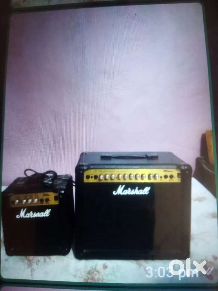 Collector's marshall speakers