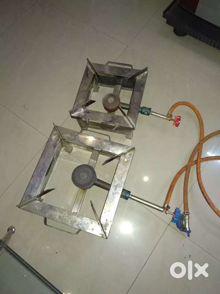 Pure steel gas bhatti good condition 1 month used