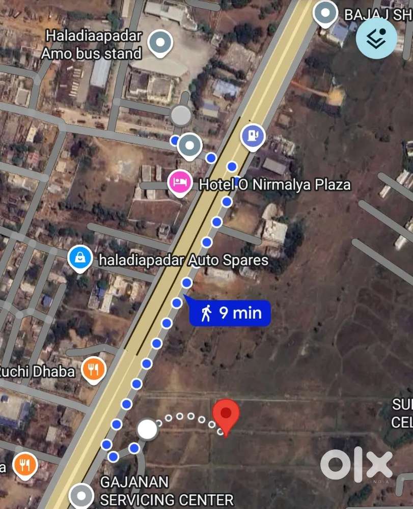 Haladiapadr bustand 700 mtr best for investment