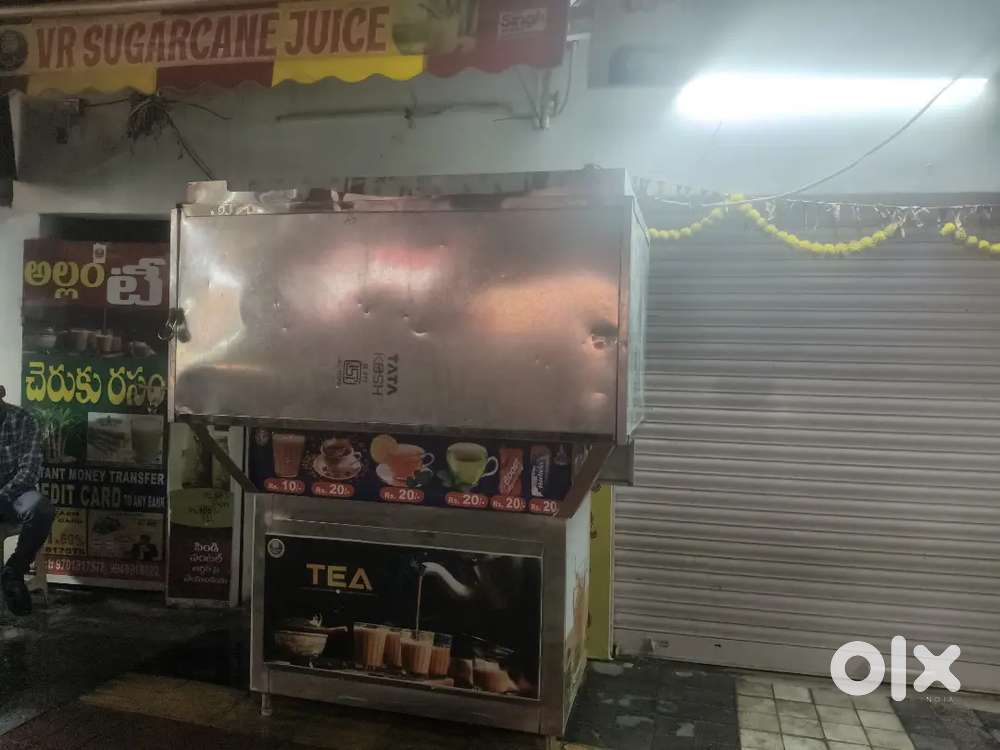 Tea shop stall (only)old 3months