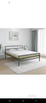 Bed and mattress