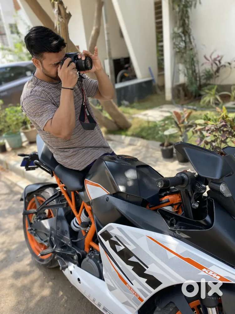 KTM RC 390 WITH 786 NUMBER PLATE