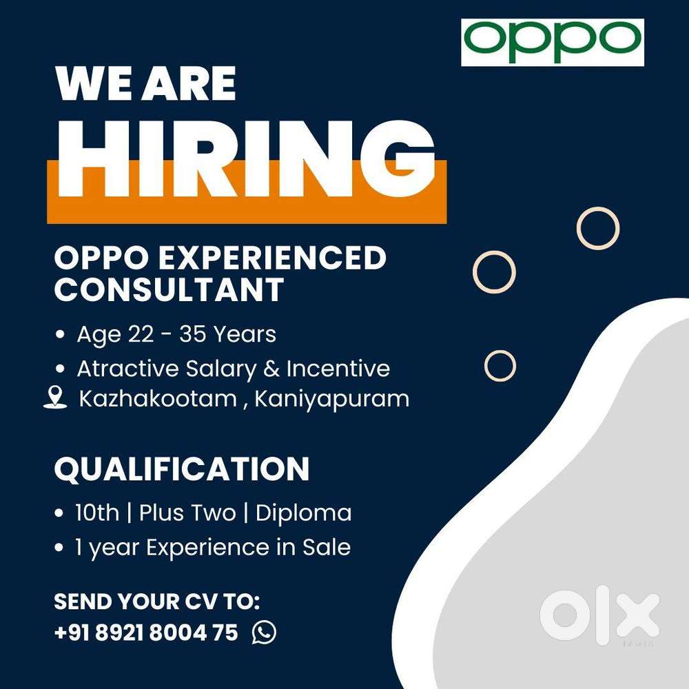 OPPO Experienced Consultant