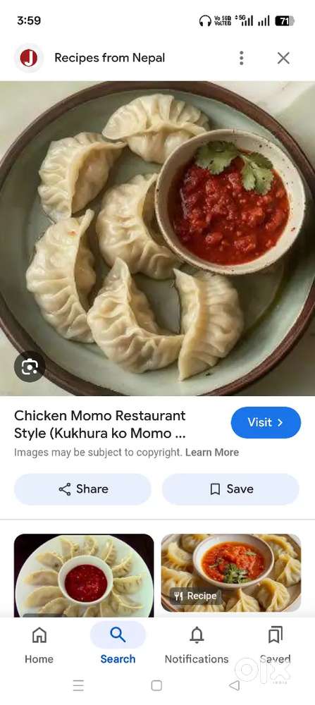 Steam fry karke dene wala chahie momo.. shop par