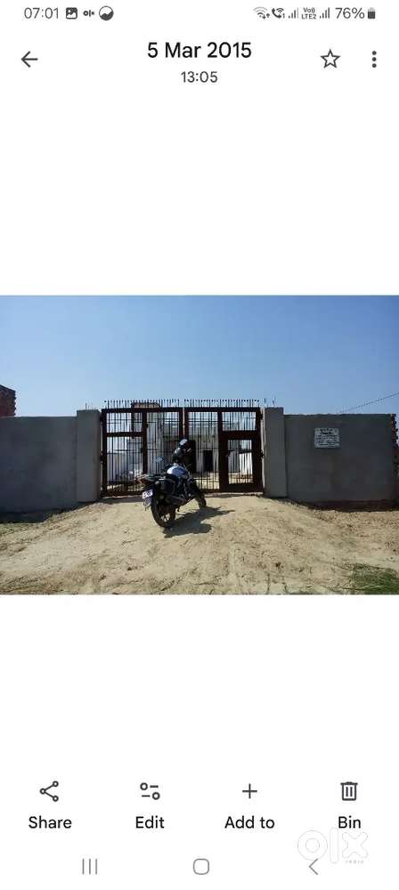 East facing commercial plot