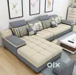 Sunday super sale buy new sofa set 8499/- L sofa 16999/- EMI available