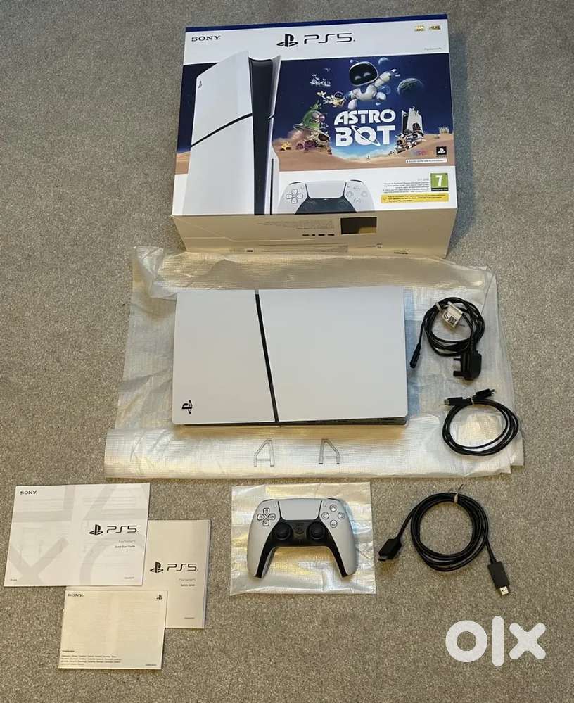 Sony PlayStation 5 Slim Disc Video Game Console 1TB White Boxed