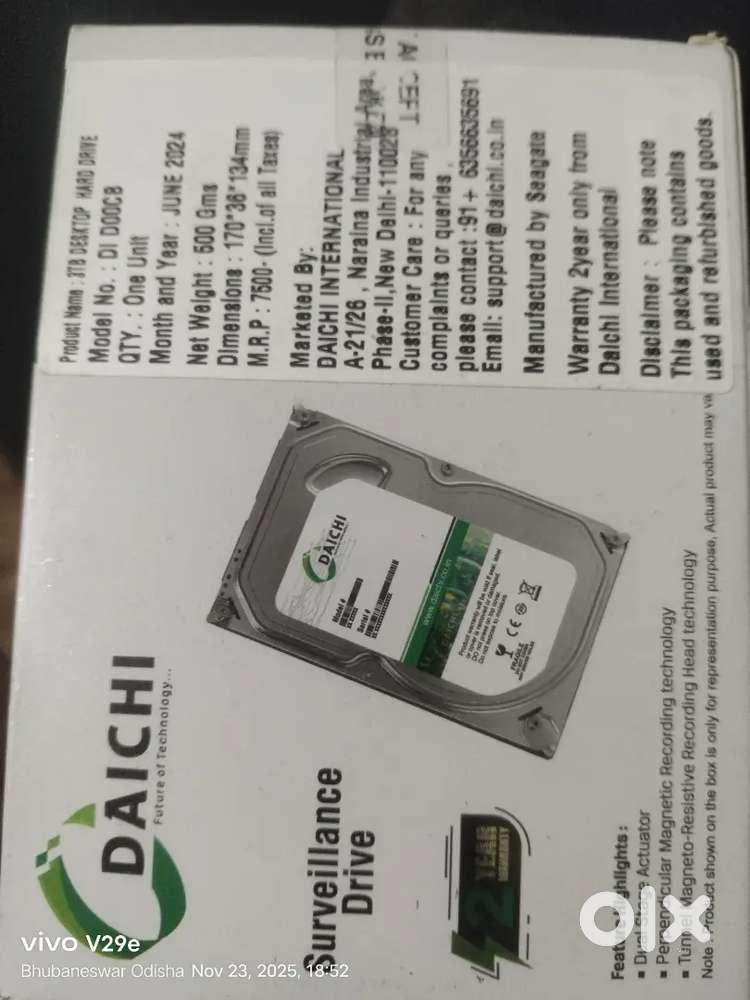 DAICHI HARD DISK (3TB)