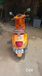 Super maintained Vespa and Ladies used scooty