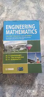 Engineering mathematics for first year B.E/B.Tech students