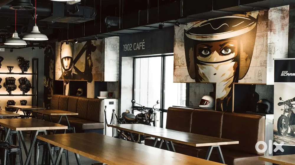 Chef and helpers for Cafe