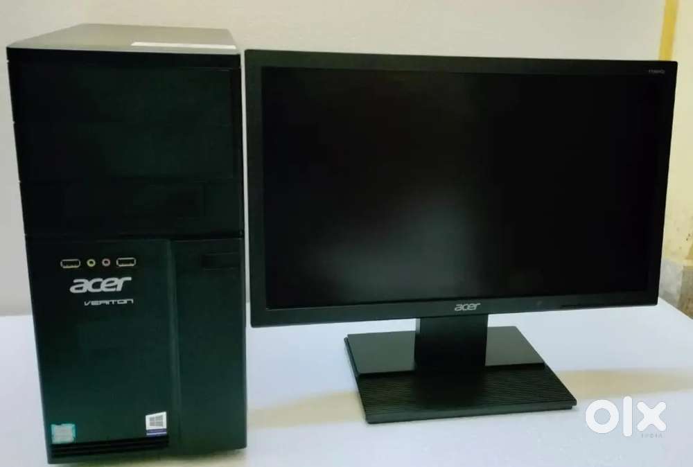Acer brand i3 7th gen cpu full set( with warranty)