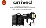 DIGITEK® (DCL-600WBC Combo) 700W Bi Color Continuous LED Video Light