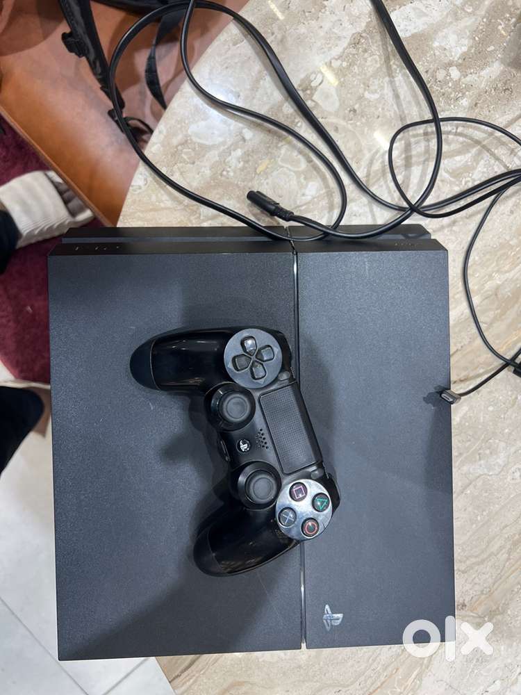 PS4 console with joystick