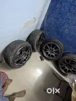 Alloy wheels and tyres