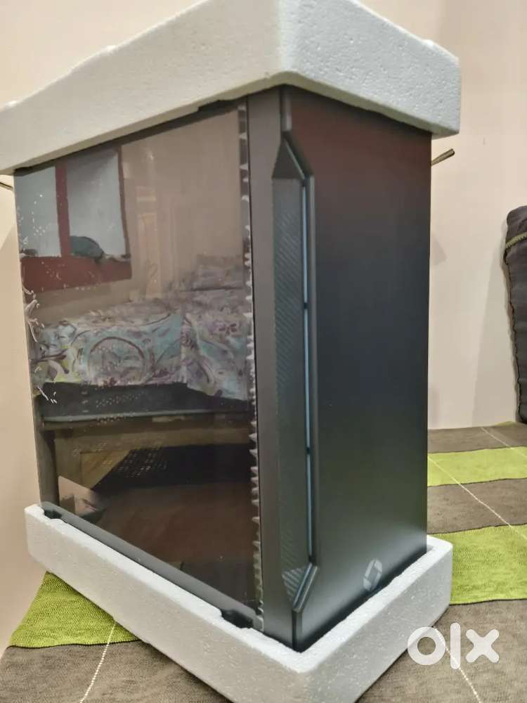 Chiptronex gaming cabinet with RGB lights.