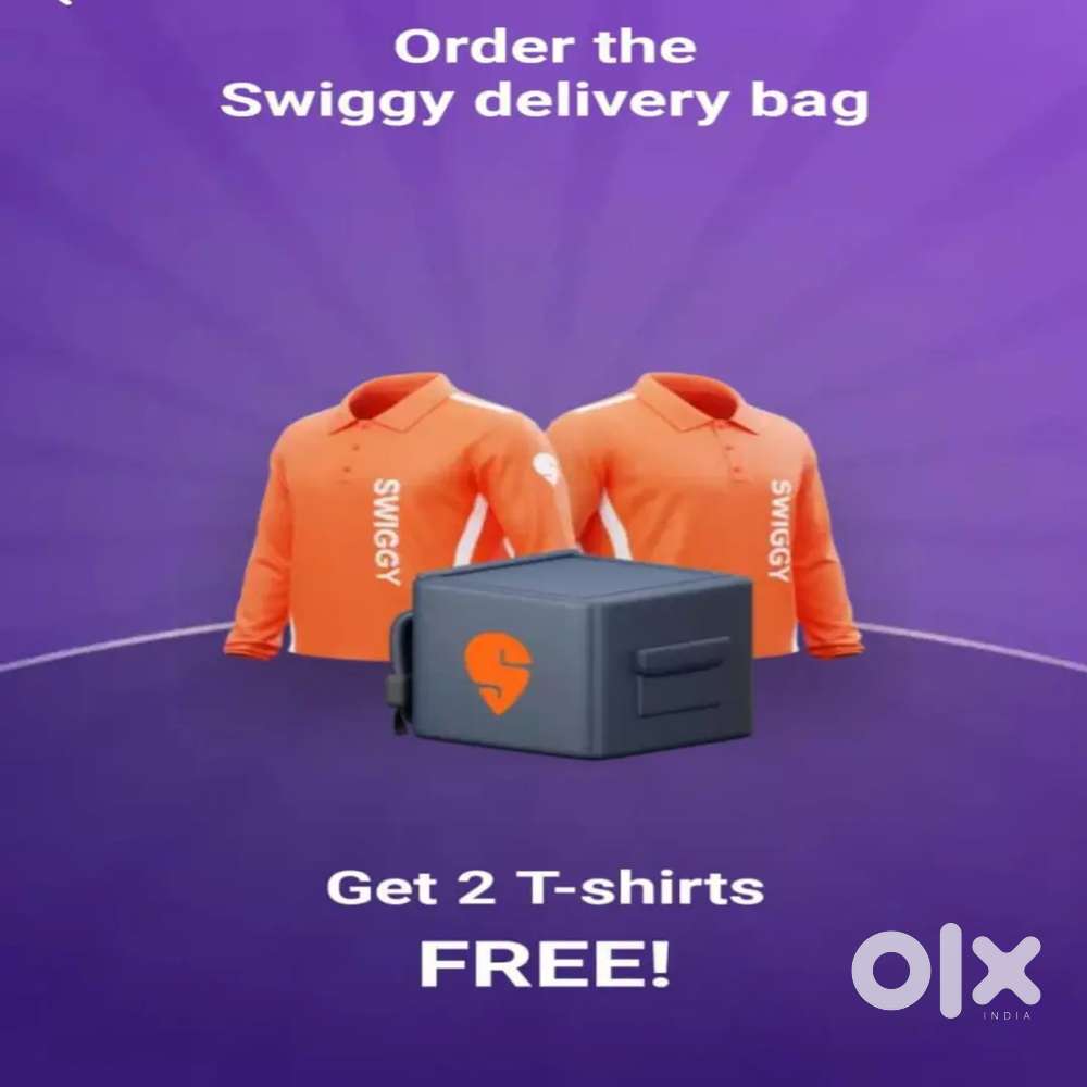 FREE JOINING 100 Delivery boys Swiggy Food Delivery jobs