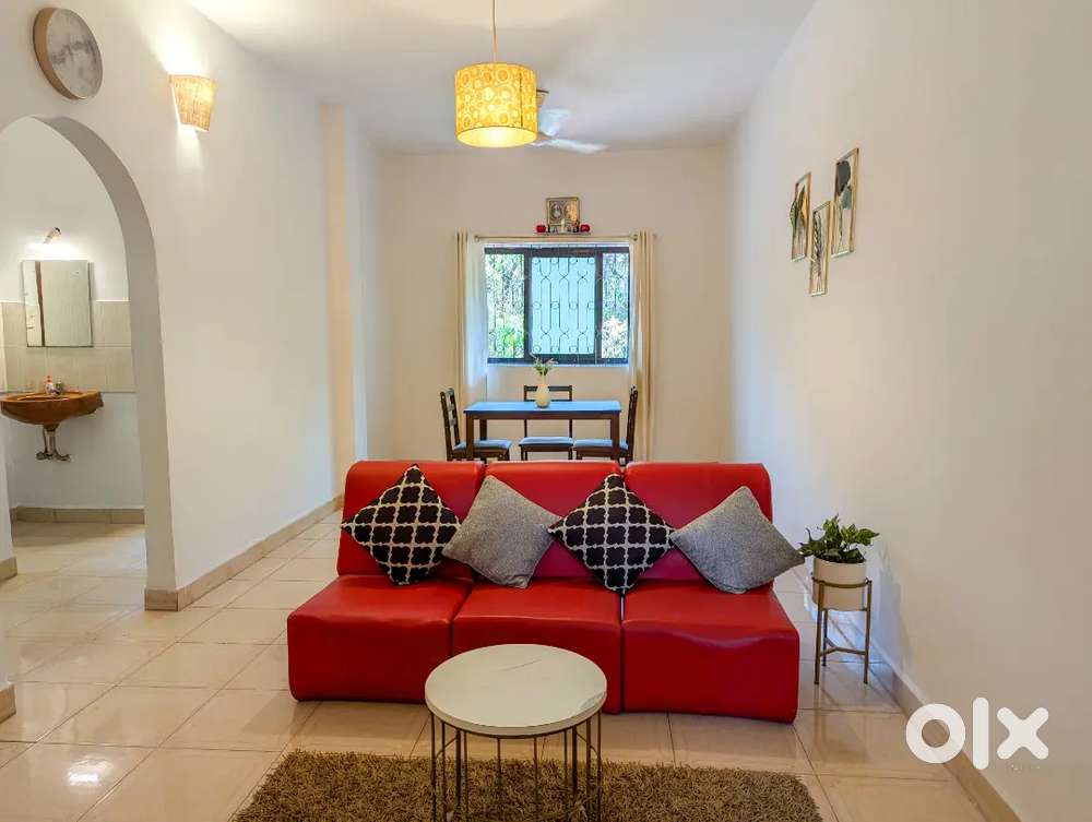 1 BHK Fully Furnished Flat available for rent in Old Goa/Kadamba
