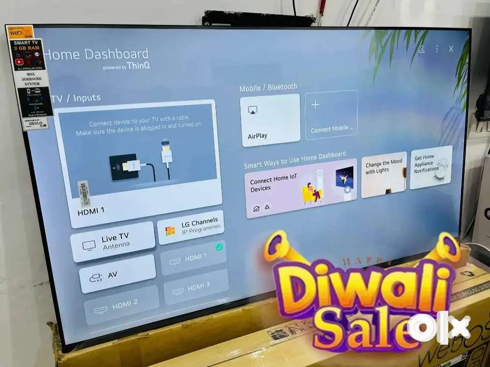 Super sale 100% genuine 43 INCH SMART ANDROID 4K LED TV  1 yr warrenty