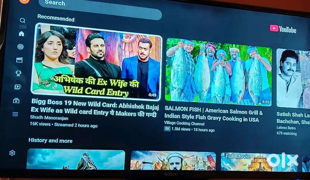 LED Smart cloud  tv (43) inch