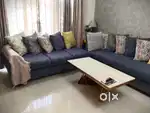 Sofa set and 4 seater dining set
