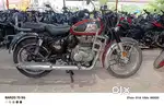 Crome and red topend model classic 350 year 2022