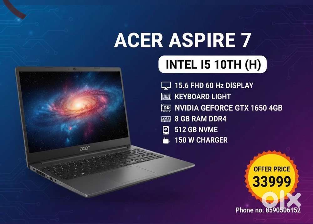 Acer gaming in i5 10 th