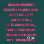 All Security Jobs Chandigarh 25