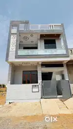 88gaj 3BHK VILLA IN KALWAR ROAD hathoj, kalwar road se 100 miter pe