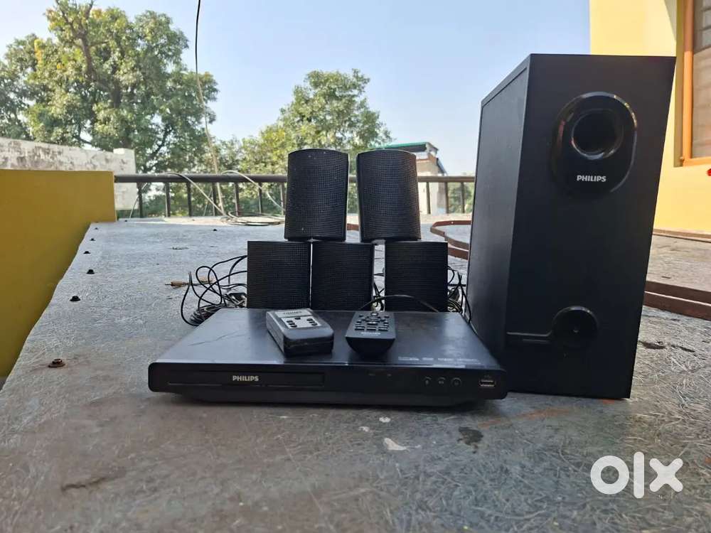 Philips ka home theatre with DVD player