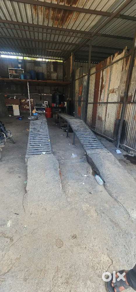 Car washing ramp