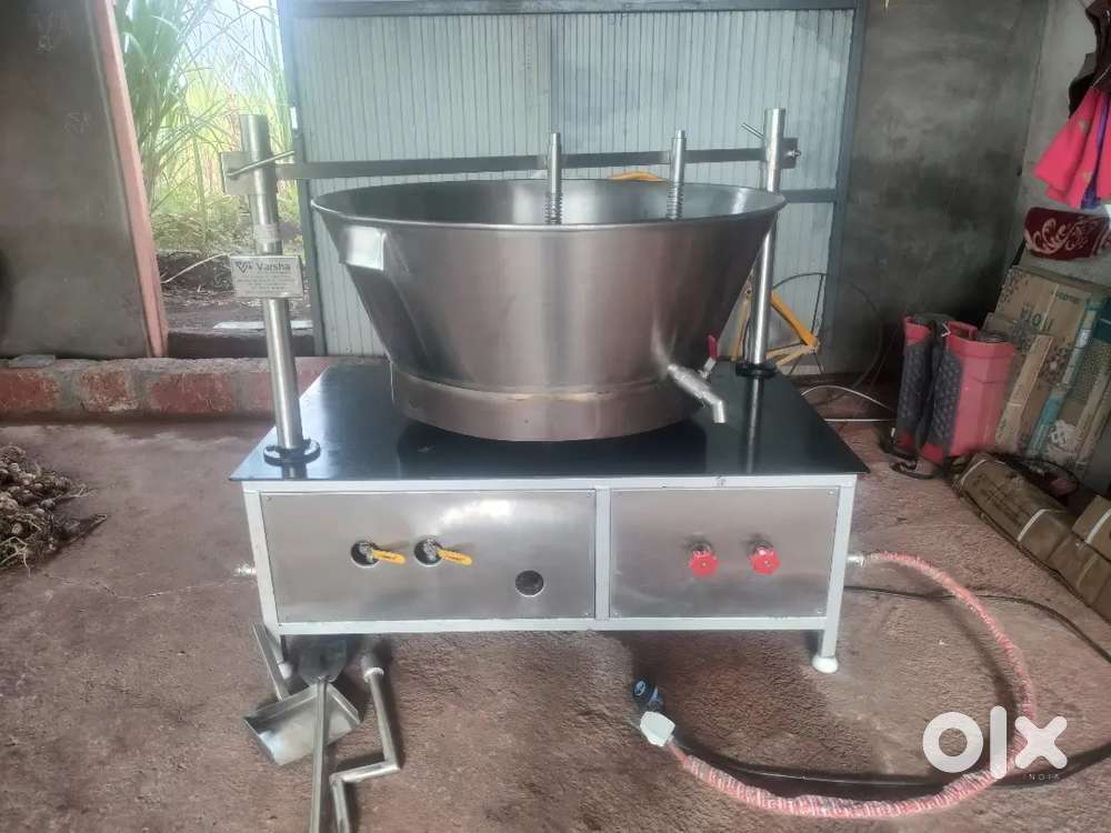 खोया मशिन 180liter with गोबर गॅस किट