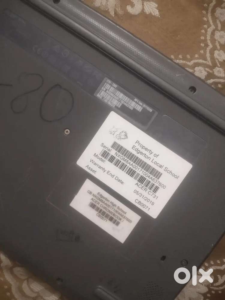 Model:- Acer c731